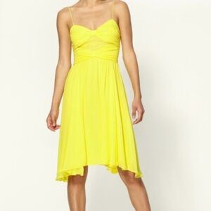 Erin Fetherston Yellow Bow Dress